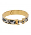 Hermès Clic H gold plated bracelet