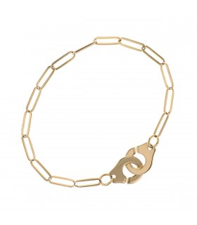 Dinh Van Menottes R12 gold bracelet