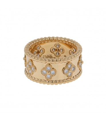 Bague Van Cleef & Arpels Perlée Trèfles