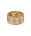 Van Cleef & Arpels Perlée diamonds and gold ring