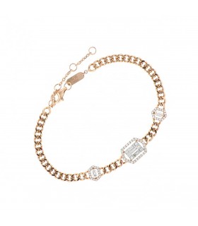 Djula N°1 Sublissime diamonds and gold bracelet