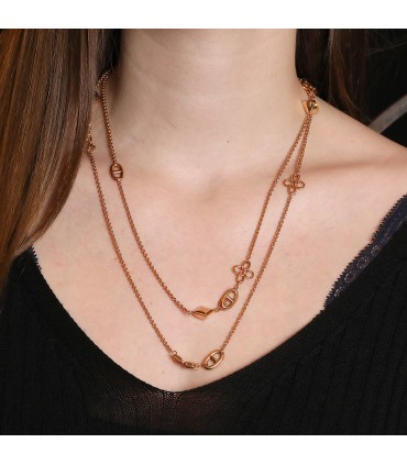 Hermès 18k gold necklace