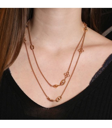 Hermès gold necklace