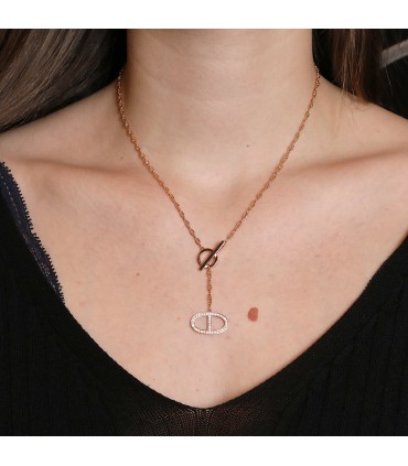 Collier Hermès Chaine d’Ancre Contour GM