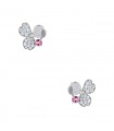 Tiffany & Co. Paper Flower pink tourmaline, diamonds and platinum earrings