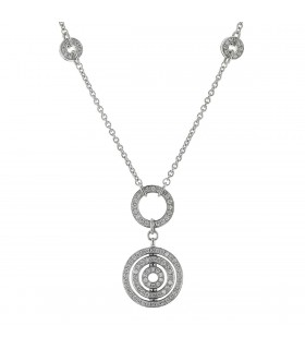 Bulgari Astrale diamonds and gold necklace