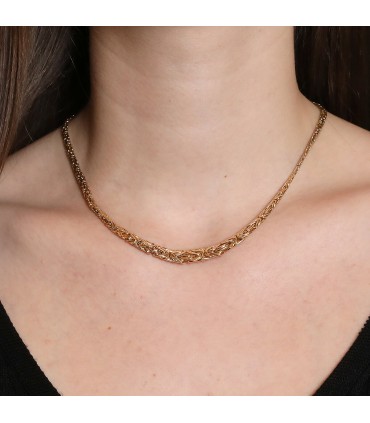 Gold necklace