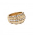 Chopard La Strada diamonds and gold ring
