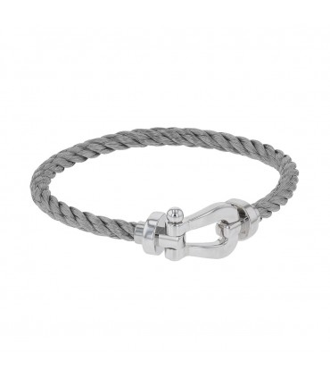 Fred Force 10 stainless steel and gold bracelet