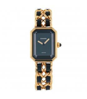 Chanel Première gold plated watch