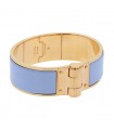 Hermès Charnière enamel and gold platted bracelet