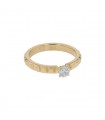 Boucheron Clou de Paris diamond and gold ring