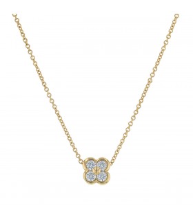Tiffany & Co. diamonds and gold necklace
