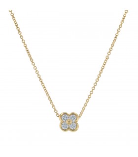 Tiffany & Co. diamonds and gold necklace