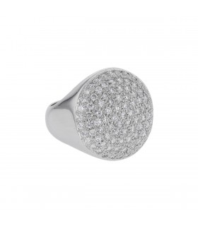 Cartier Jeton diamonds and 18k gold ring