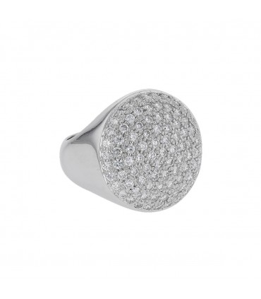 Cartier Jeton diamonds and 18k gold ring