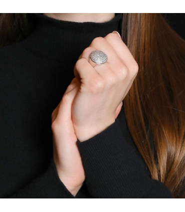 Cartier Jeton diamonds and 18k gold ring