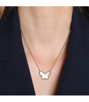 Collier Van Cleef & Arpels Lucky Alhambra Papillon