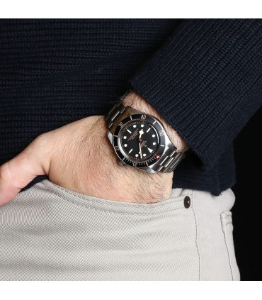 Tudor Heritage Black Bay stainless steel watch Circa 2022