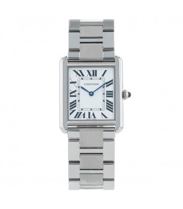 Cartier stainless steel watch