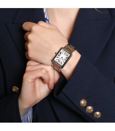 Cartier stainless steel watch