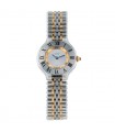 Cartier Must 21 gold plated and stainless steel watch
