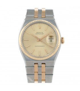 Rolex Oysterquartz DateJust stainless steel and gold watch