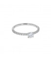 Cartier Etincelle diamonds and platinum ring