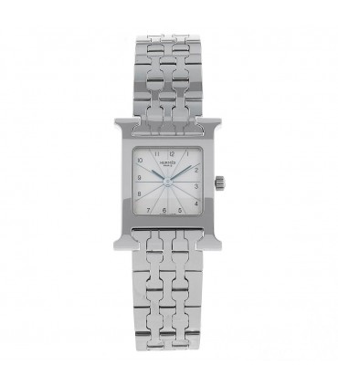 Hermès Heure H stainless steel watch