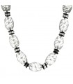 Seaman Schepps roc cristal, onyx, diamonds and gold necklace