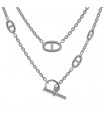 Hermès Farandole silver necklace