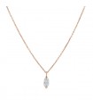 Collier Diamant Marquise