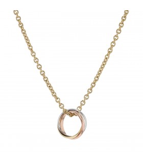 Cartier Trinity gold necklace