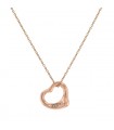Tiffany & Co. Open Heart diamonds and gold necklace