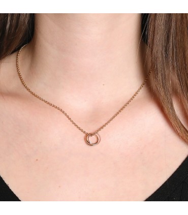 Cartier Trinity gold necklace