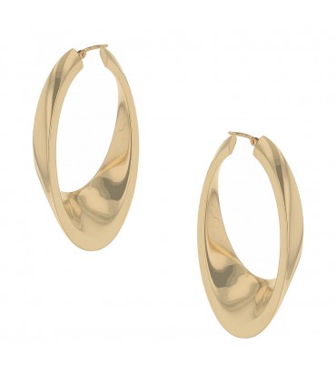 Gold earrings