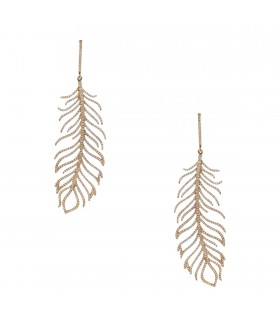 Boucles d’oreilles Djula Plume