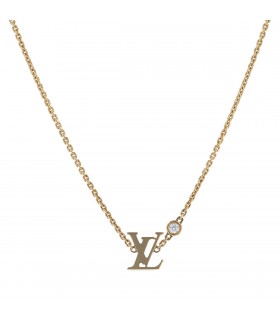 Louis Vuitton LV Idylle Blossom diamond and gold necklace