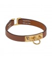 Hermès Rivale gold plated bracelet