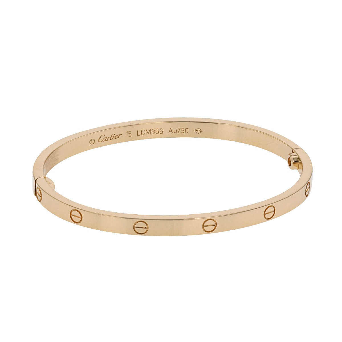 Cartier, 18k Yellow Gold Bracelet / Watch - Omnēque
