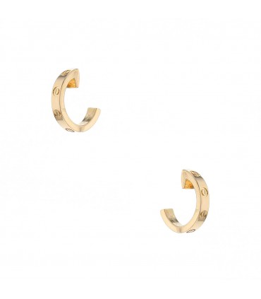 Cartier Love gold earrings