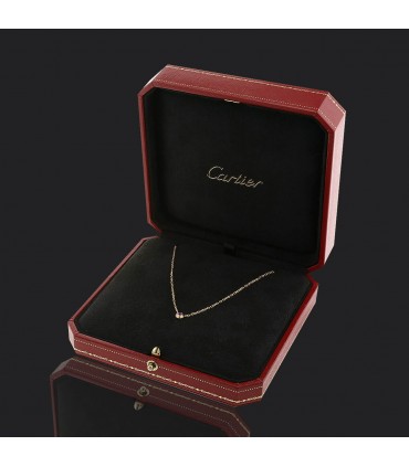 Cartier Cartier d’Amour pink sapphir and gold necklace