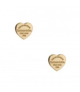 Boucles d’oreilles Tiffany & Co. Plaque Coeur Return To Tiffany