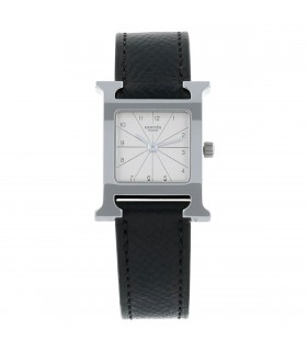 Hermès Heure H stainless steel watch