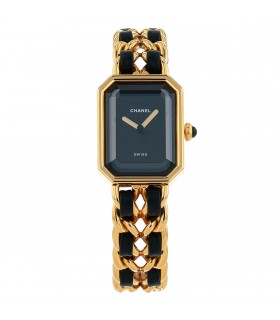 Chanel Première gold plated watch