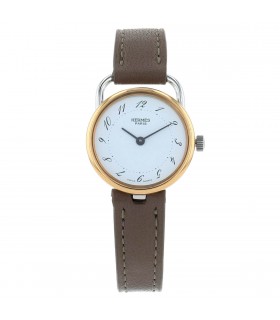 Hermès Arceau stainless steel watch