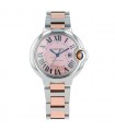 Cartier Ballon Bleu mother of pearl and gold watch