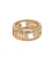 Bulgari Parentesi gold ring