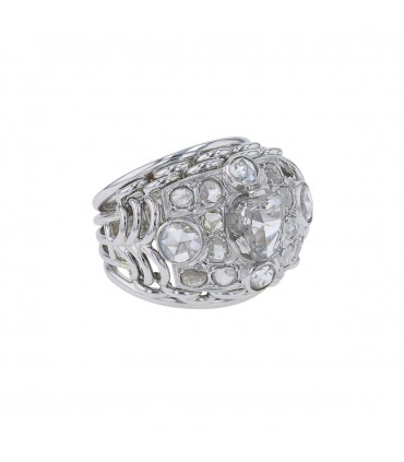 Bague or et diamants