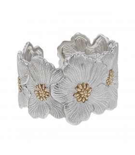 Buccellati Blossoms silver bracelet